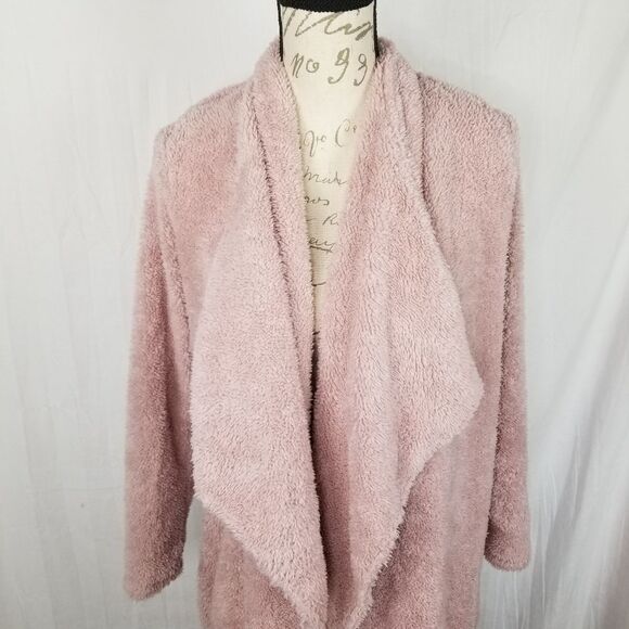 Gibson Pale Pink Open Front Cardigan Size XS - Picture 5 of 6